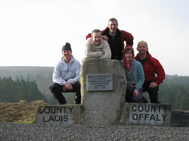First Peak Laois Offaly Border